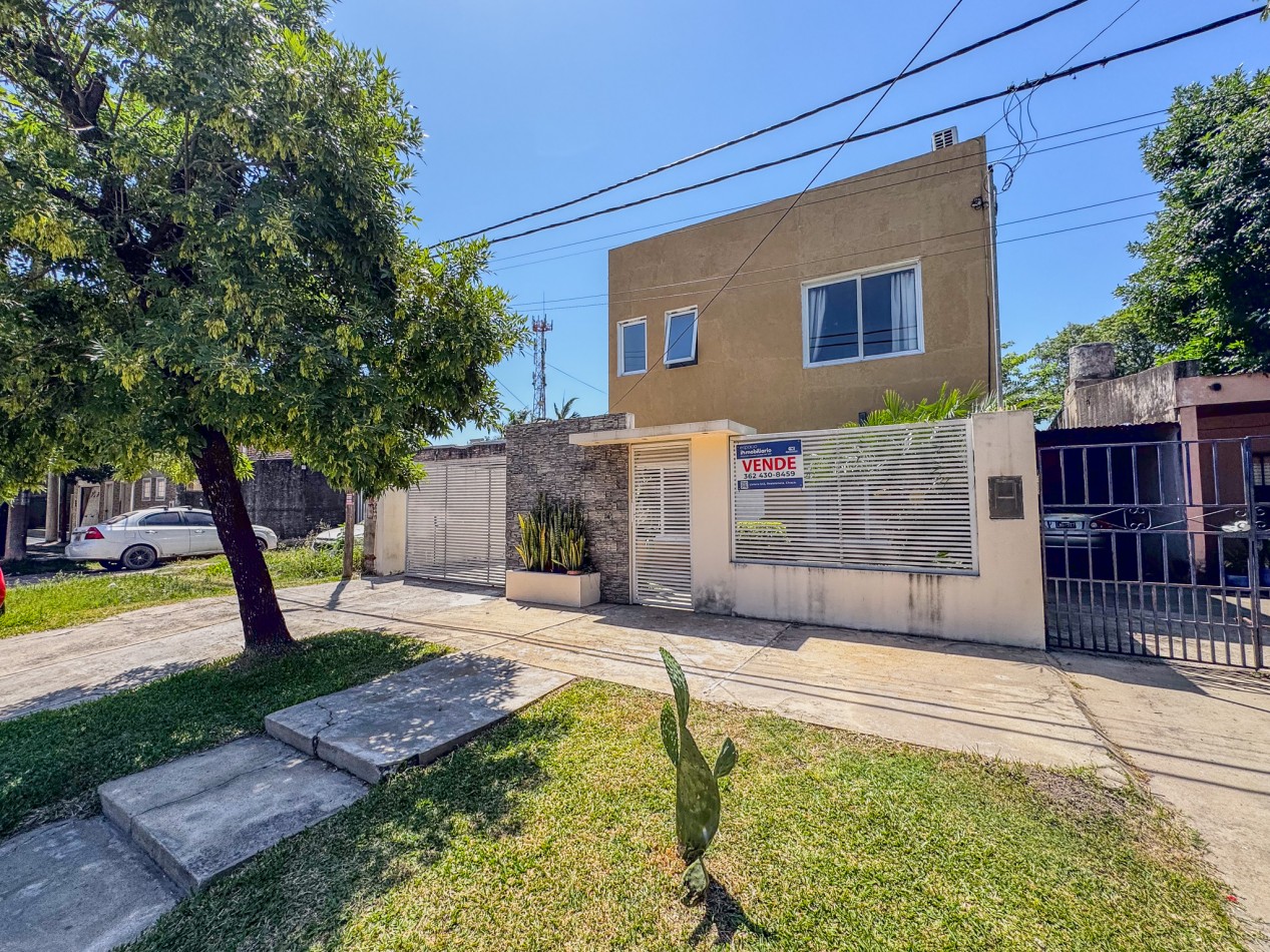 Casa amplia con 4 dormitorios y quincho en terreno de 10×40 — Ideal familia numerosa